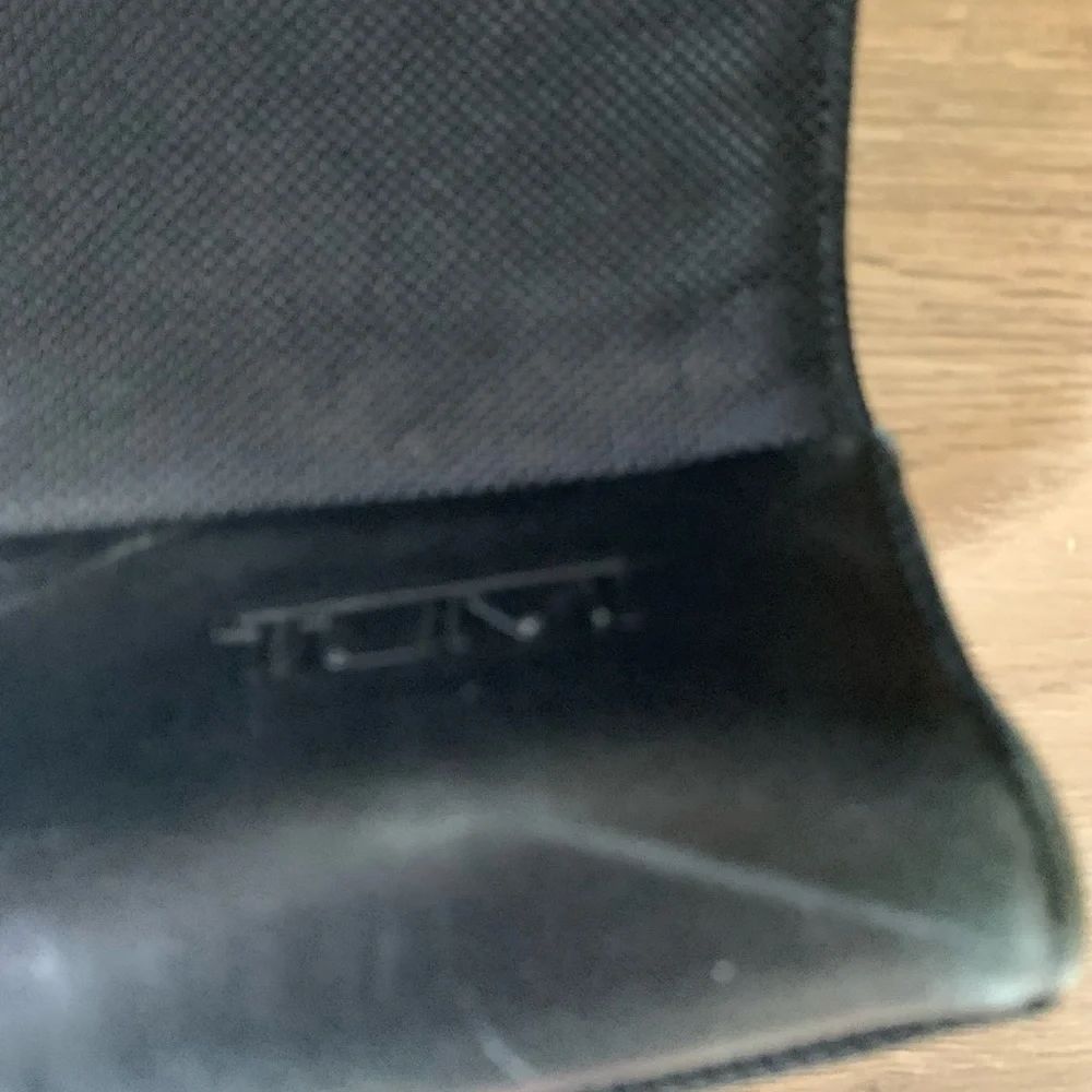 Tumi Black Messenger Bag/Case